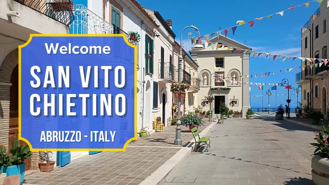 Сан Вито Кьетино — сказочный отдых на итальянском побережье 🇮🇹 🏛️🌊✨🎇 v.107