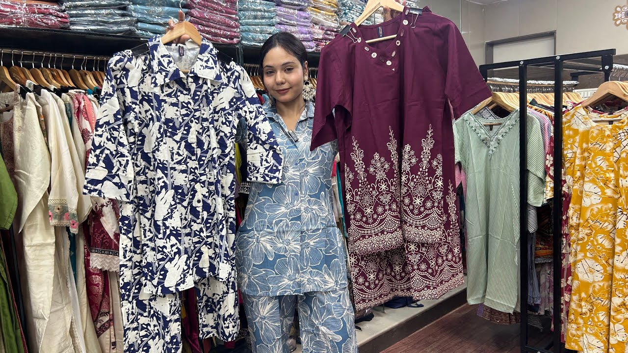 Cotton cord set brand new collection for summer season #khatewala 