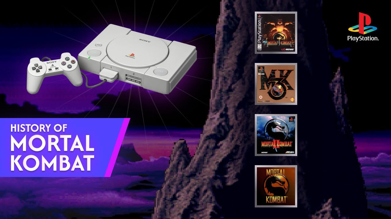 The Evolution of Mortal Kombat 1 to 4 (Arcade PS1)