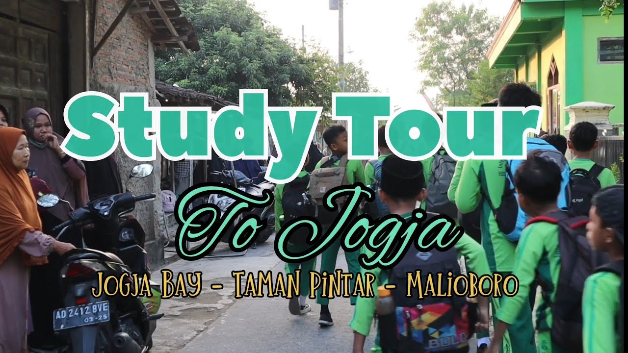 STUDY TOUR TO JOGJA CLASS 6 Angkatan XII Tahun 2023/2024