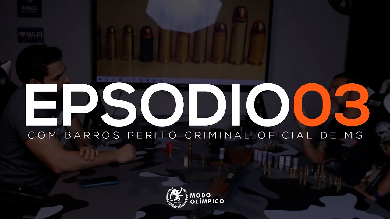 BARROS (PERITO CRIMINAL OFICIAL NA POLÍCIA CIVIL DE MINAS GERAIS) Podcast Olimpico #03