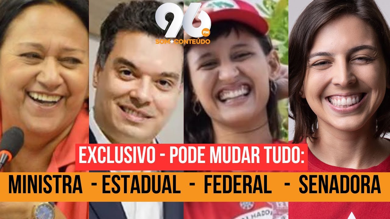 FÁTIMA MINISTRA, NATALIA SENADORA, BRISA FEDERAL E WALTER PRESIDENTE DA ALRN