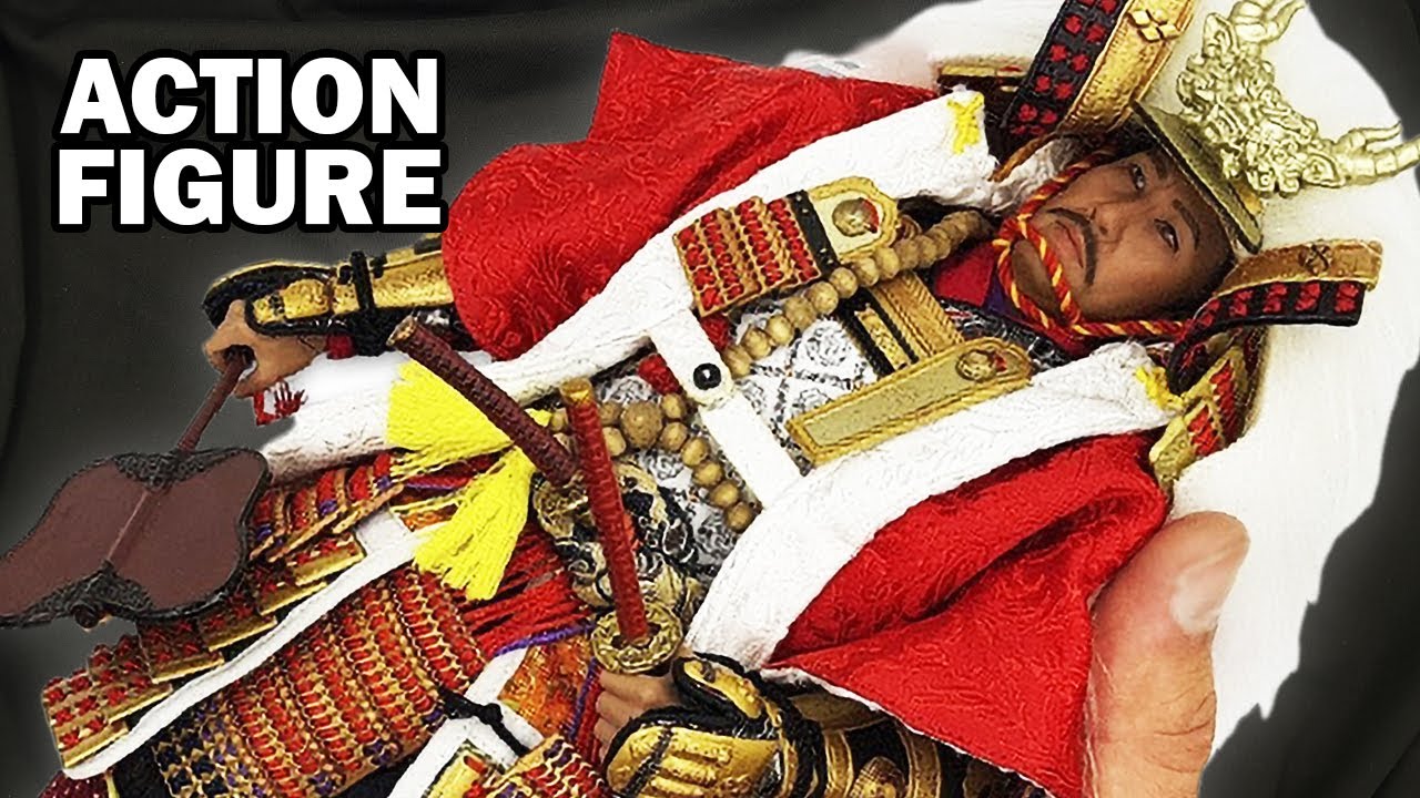Japanese samurai Takeda Shingen: 1/6 scale action figure by COOMODEL - silent version