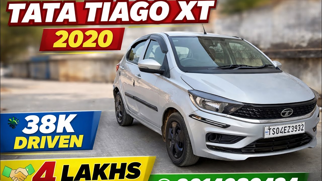 కరీంనగర్‌లో 2020 TATA Tiago XT అమ్మకానికి | 38K డ్రైవ్ | 4 లక్షలు 📞 9014080424 #karimnagar 