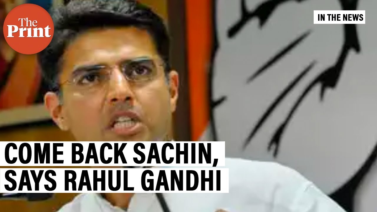 Rahul Gandhi keen on not letting Sachin Pilot go, party makes another attempt to reach out to him
