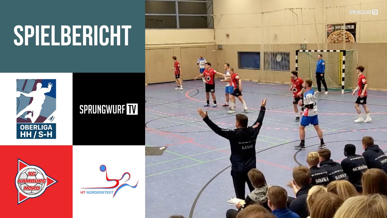 [SPIELBERICHT] SG Hamburg-Nord vs. HT Norderstedt | SPRUNGWURF.TV