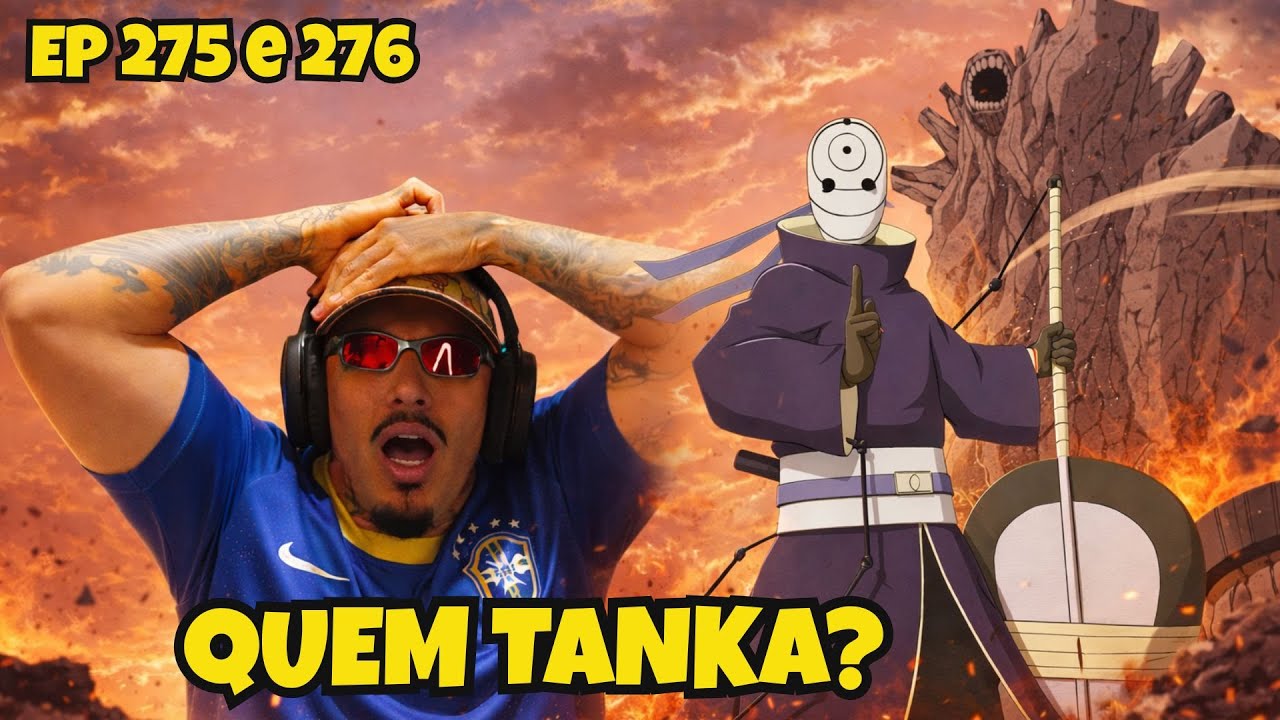 MADARA INVOCA A ESTÁTUA GEDO - Episódios 275 e 276 - SNOPEY assistindo NARUTO SHIPPUDEN