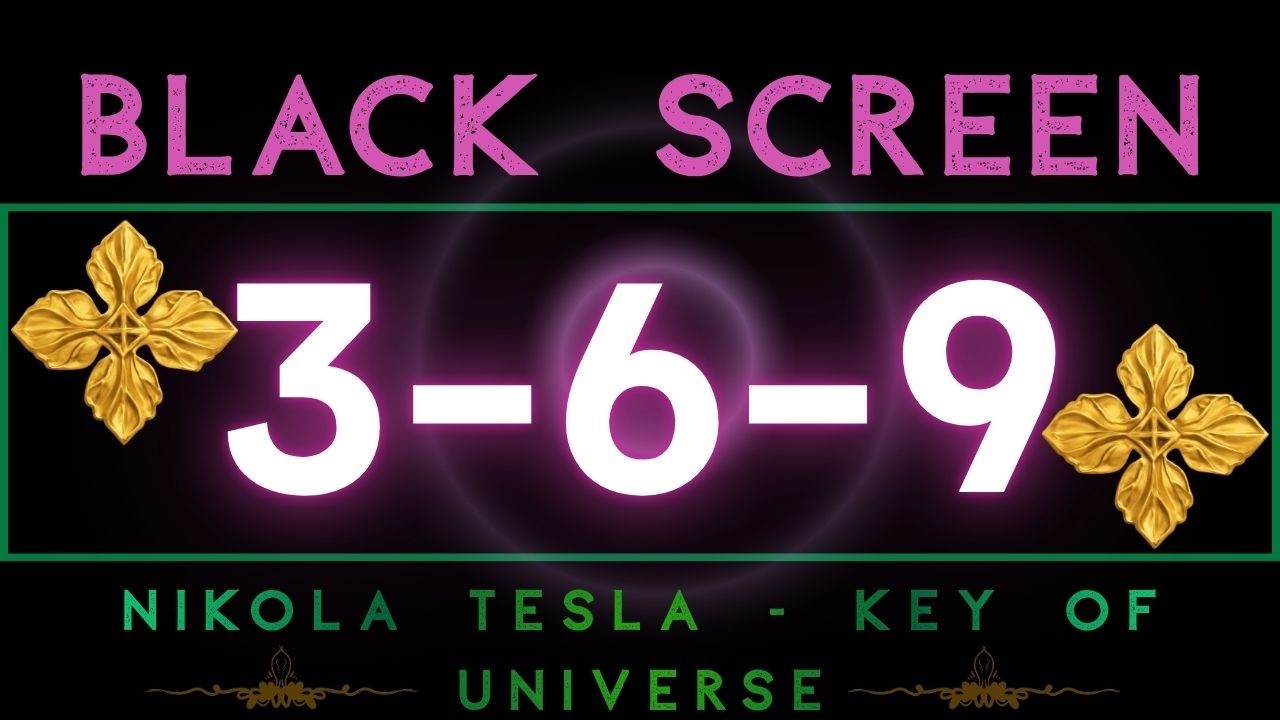 Nikola Tesla 3-6-9 Frequency: Attract Positive Energy, Deep Healing & Manifest Your Dreams🕊