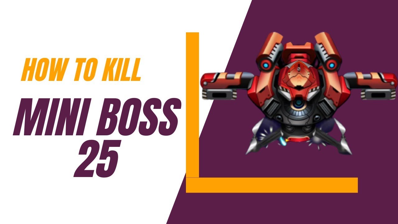 Space Shooter Mini Boss 25-3 | New Mini Boss 25 | Rocket Studio | Zamario Gamers