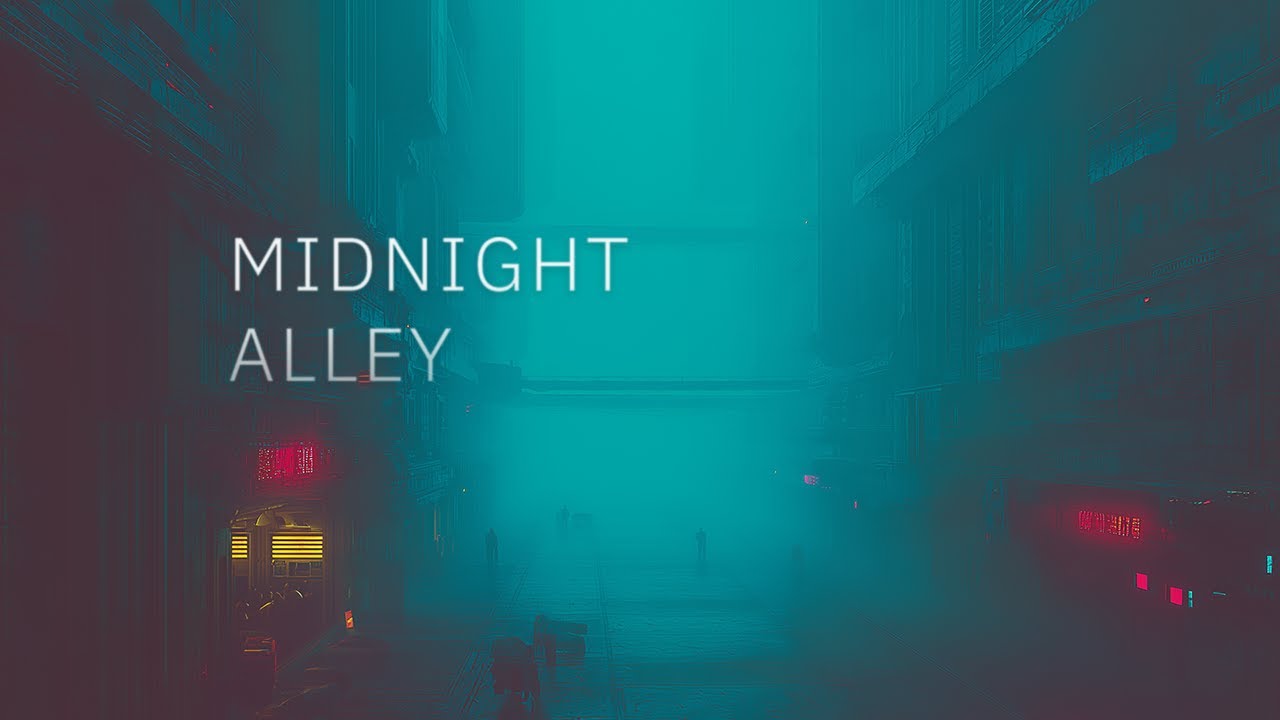 Midnight Alley // 1 Hour Late Night Cyberpunk Synthwave (Deep Focus)