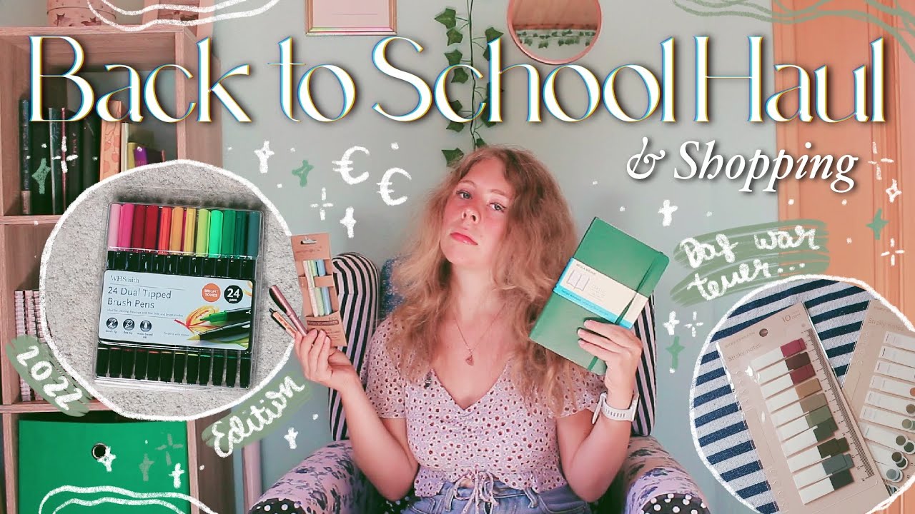 BACK TO SCHOOL HAUL 2022 (deutsch) | 📖🍎 Organizer, Stationery, und mehr!