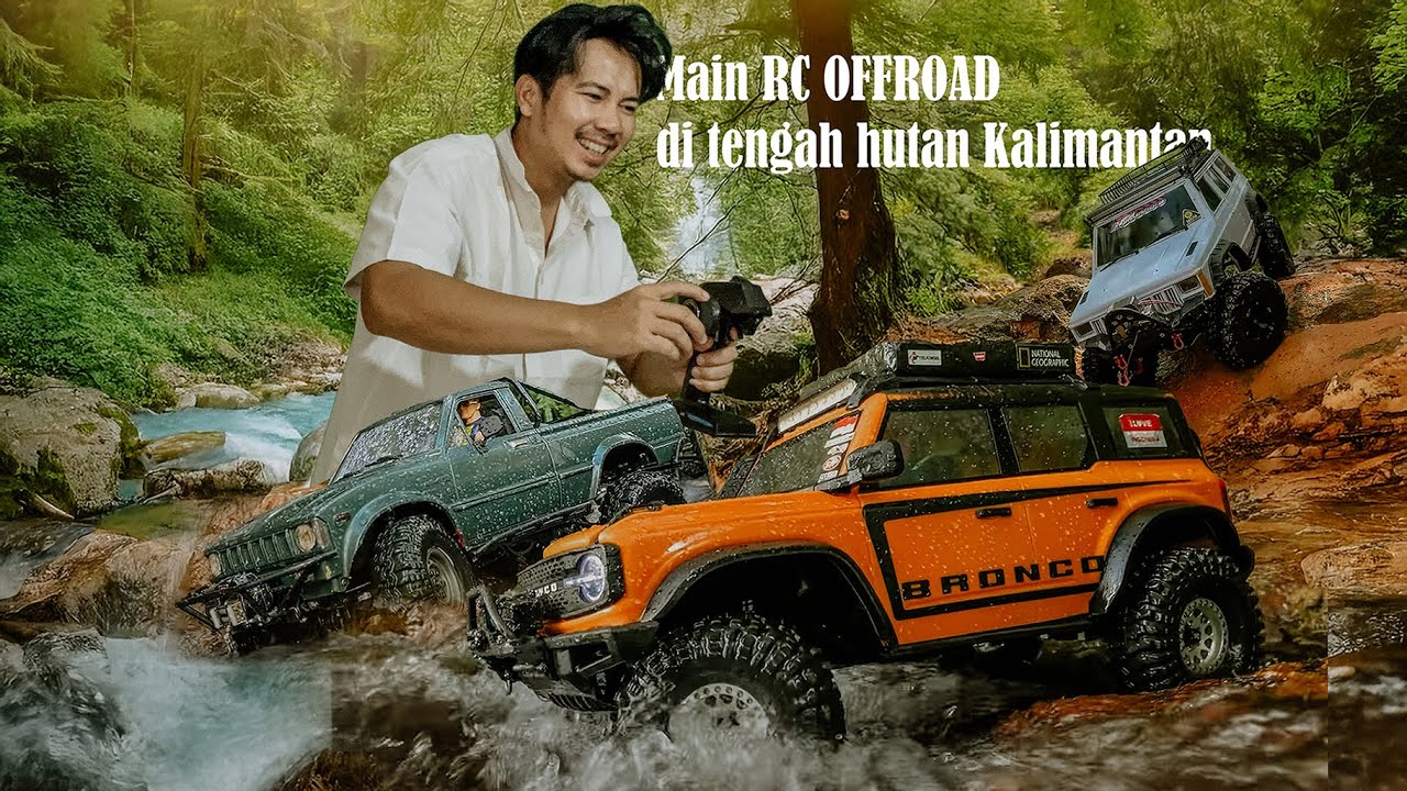 rc adventure mobil rc offroad sungai RGT, RC4WD TRAIL FENDER, HB R1001 PART 3