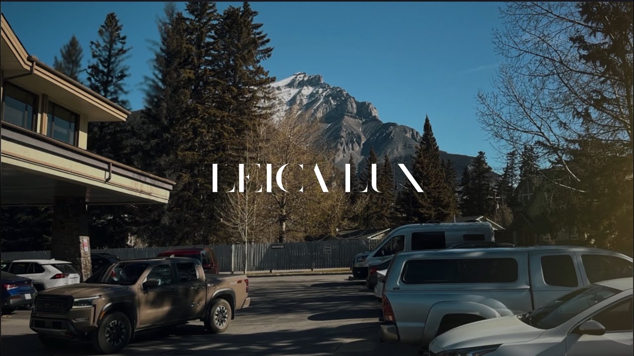 Leica Lux App | iPhone Photography in Banff Town | Shot With iPhone | 5 Leica Looks