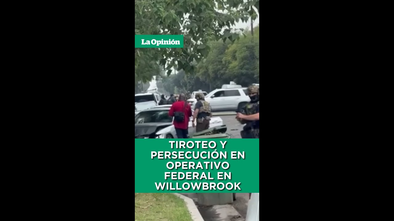 Tiros y persecuci&oacute;n en Los &Aacute;ngeles durante arresto de inmigrante / La Opini&oacute;n