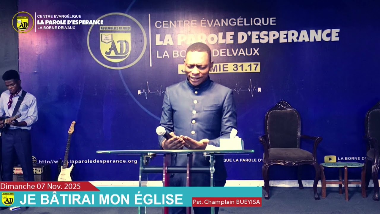 JE BATIRAI MON EGLISE