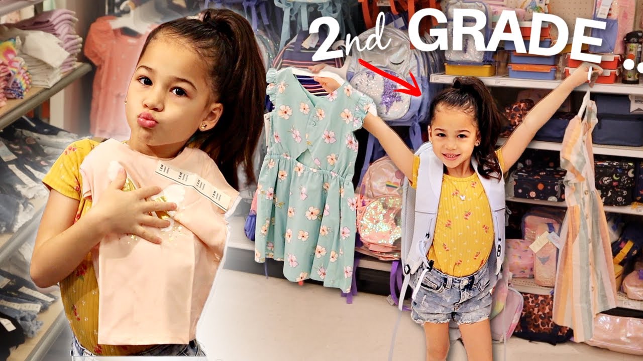 Ayla's Back To School Shopping For 2ND GRADE!