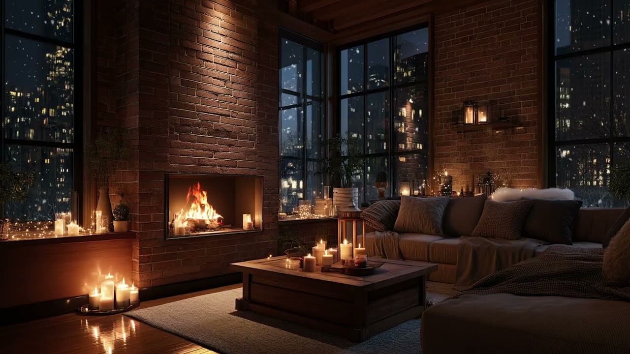 Piano by the Flames 🔥 | Soft Notes for a Quiet Mind
