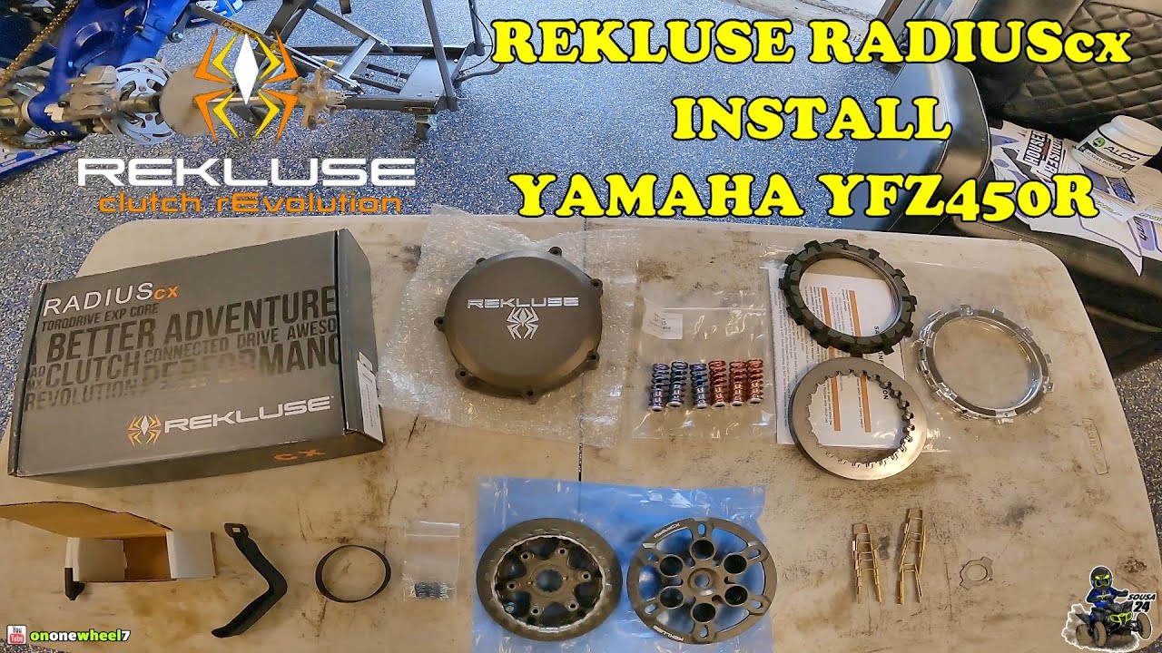 REKLUSE RADIUS CX INSTALL  - YAMAHA YFZ450R