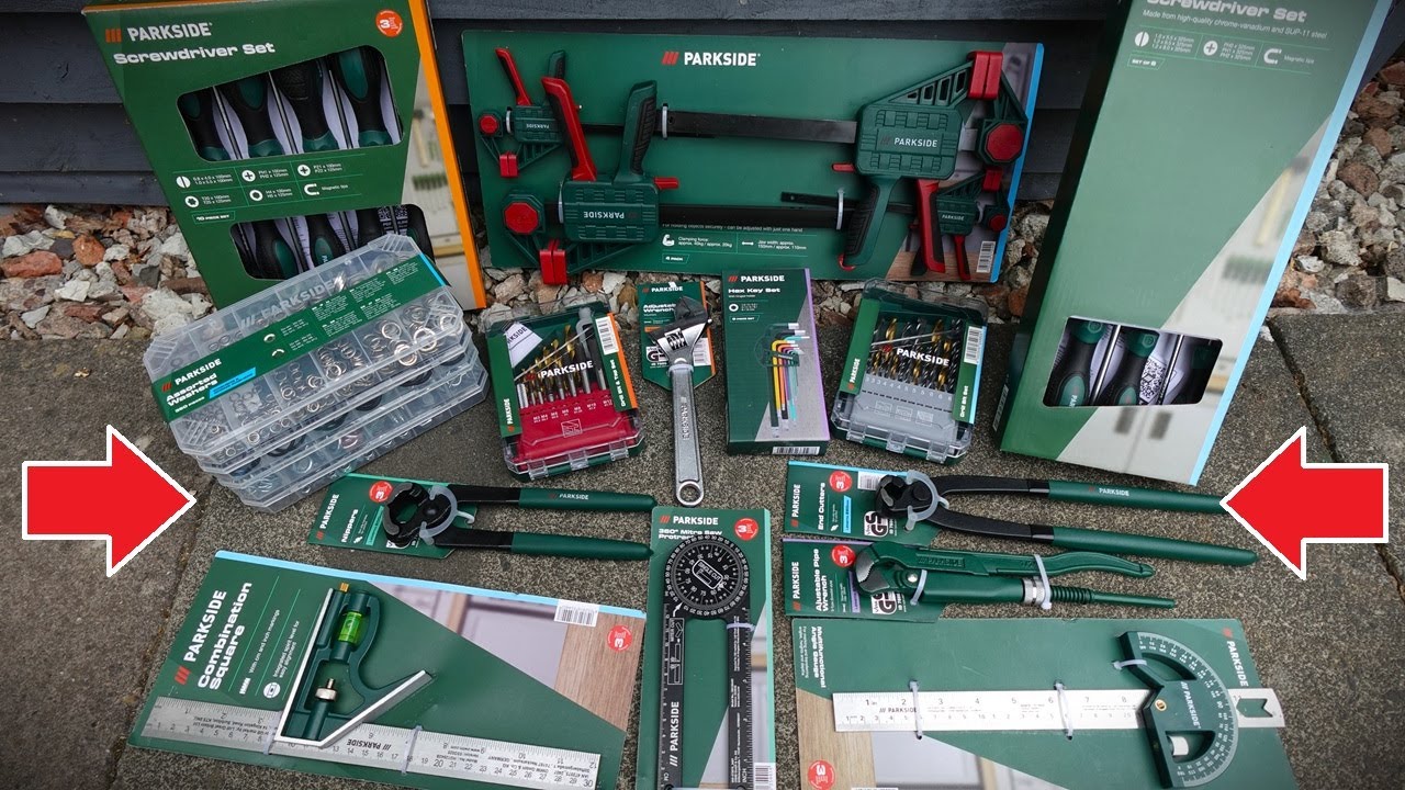 Latest BARGAINS! Parkside DIY Tools from LIDL Supermarket - Tool Haul! 🛠️