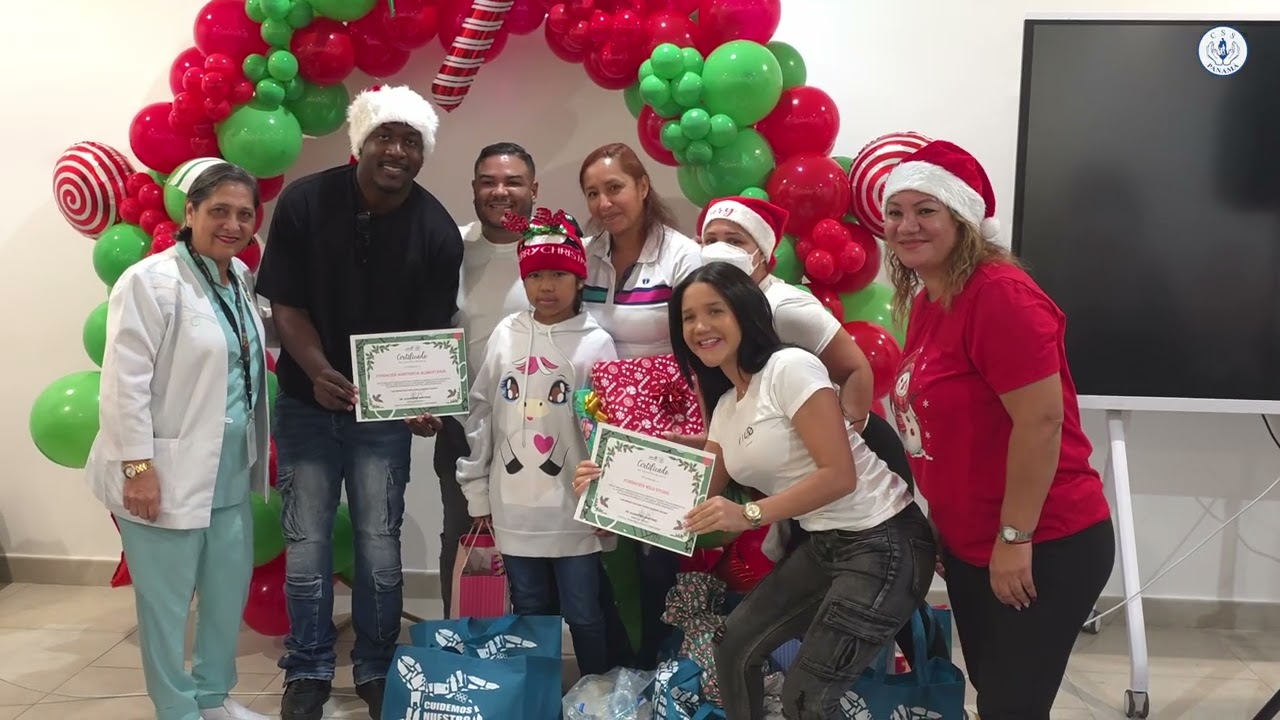 Proyecto navidad con solidaridad en el Hospital Pediátrico de Alta Complejidad