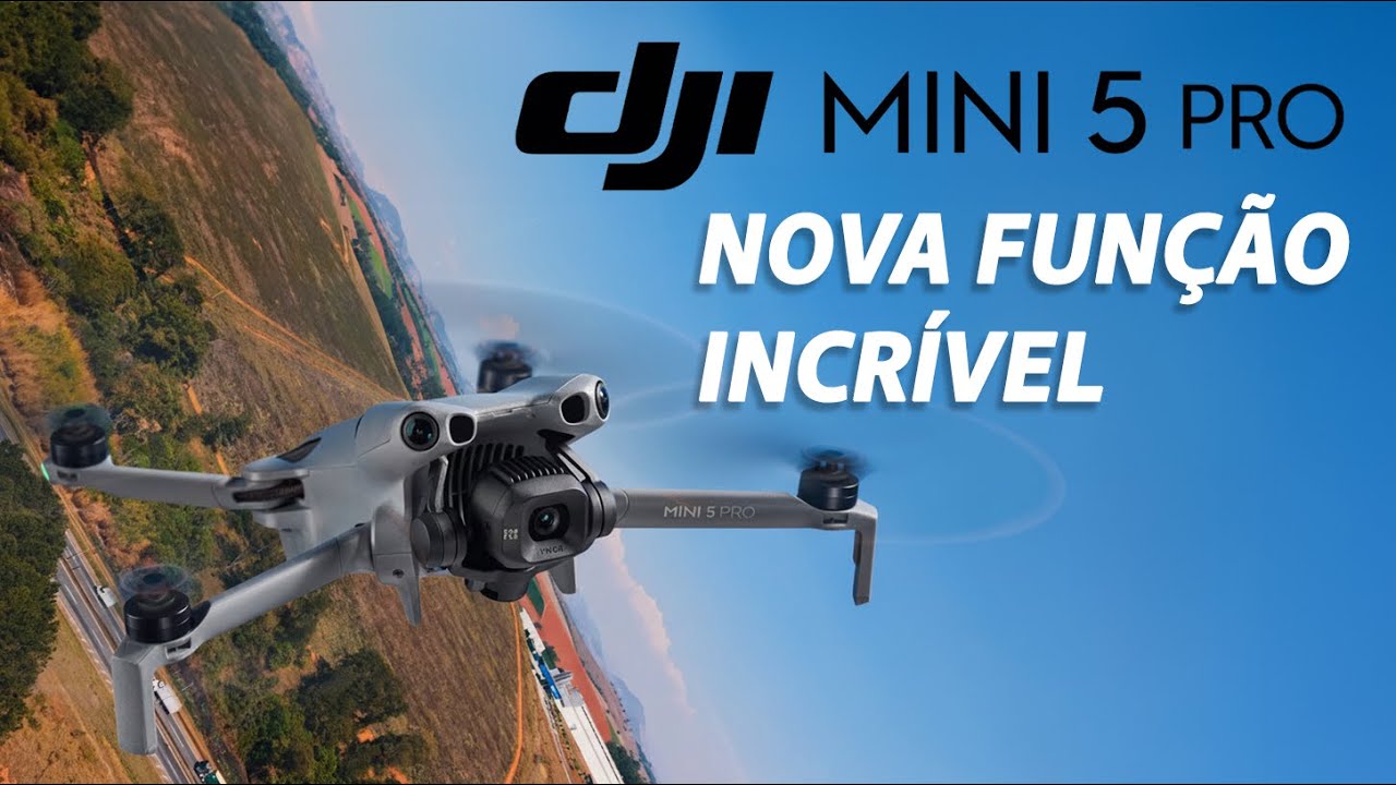 DJI Mini 5 Pro em Ação!! | Zoom e o Novo Giro de Gimbal #dronebrasil #djimini5pro