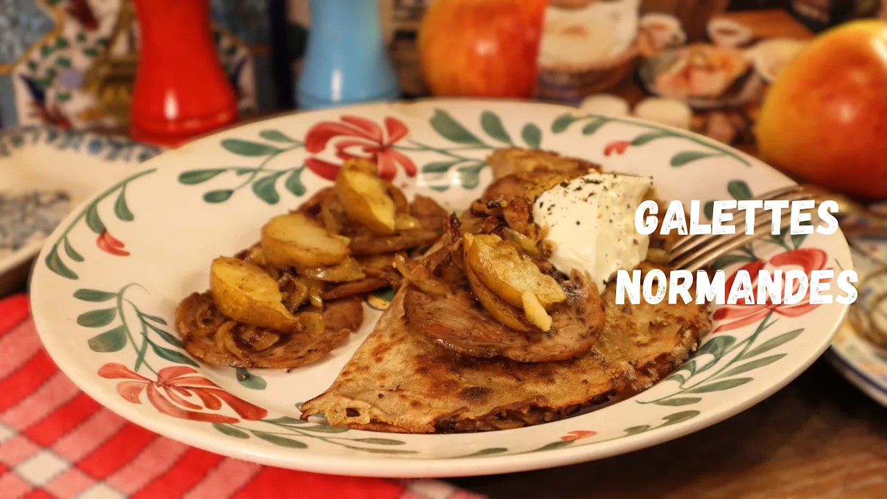 Ma GALETTE NORMANDE Andouille de Vire, Livarot... Recette oubliée des années 50 sur Gourmandises TV