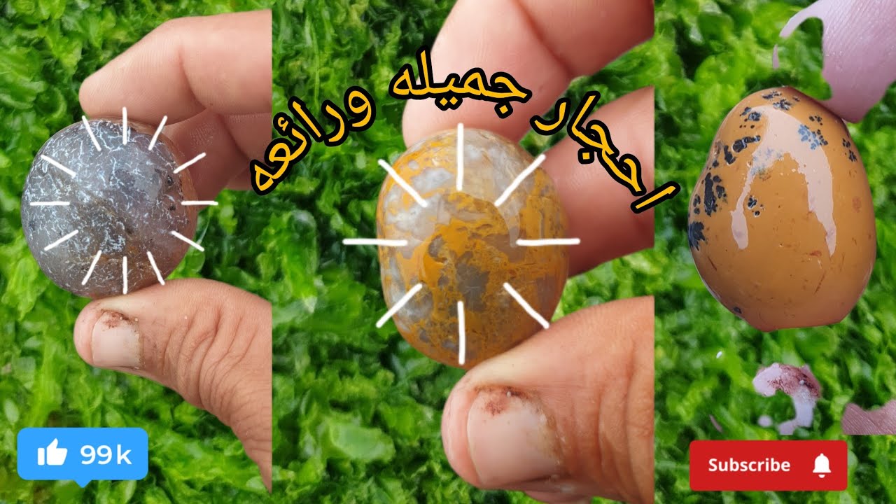 من هنا نتعلم كيف جمع الأحجار الكريمة في الشاطئ #امودو_على_الدراجات #احجار_كريمة