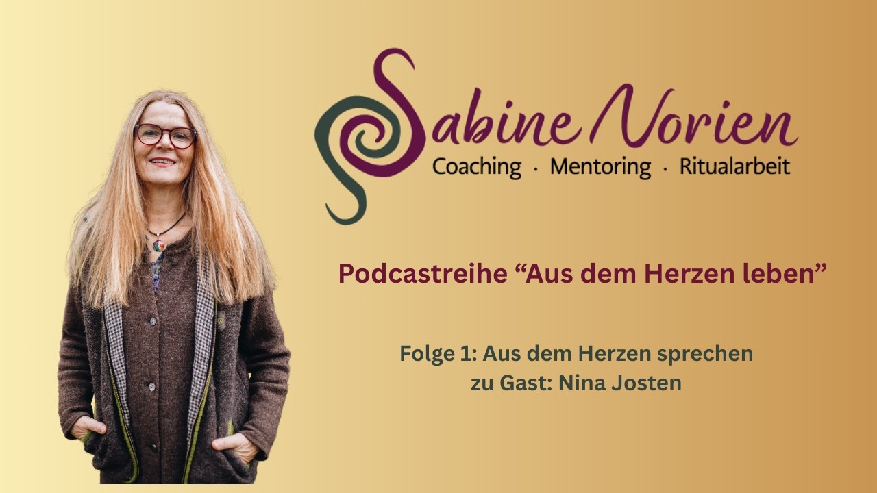 Aus dem Herzen sprechen – mit Nina Josten | Gestalttherapie, tiergestütztes Mentoring, Improtheater