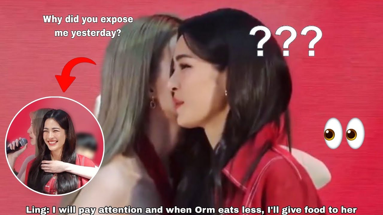 (LingOrm) LING BLUSHING HARD WHEN SHE FINALLY GOT AN ANSWER TO ORM during Caltex Event