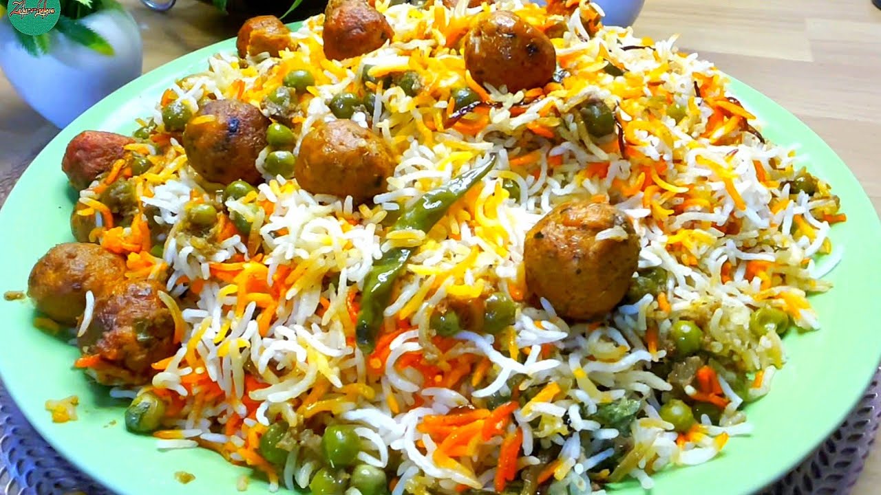 Lucknowi Kofti (Nukati) Matter Pullao(Biryani)❤️Lucknow Ki Famous Winter special Recipe🔥Must Try👌😋