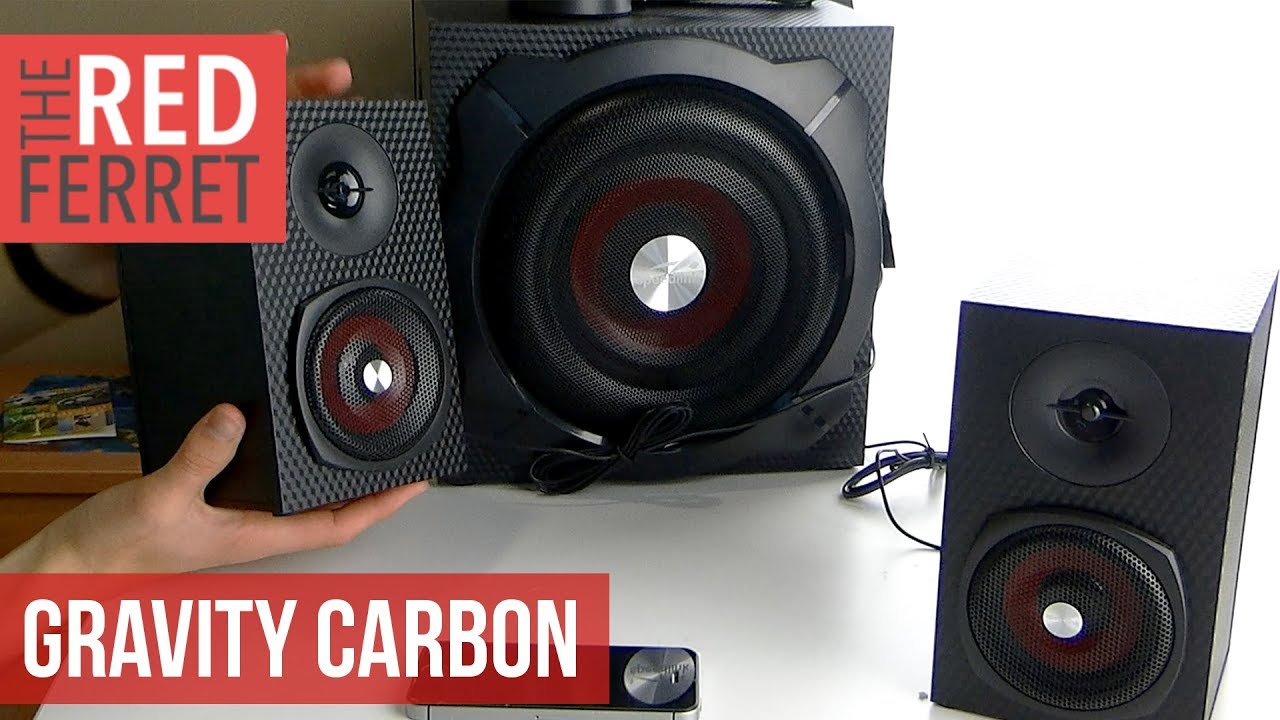 Gravity Carbon Speakers - The BASS MONSTER!