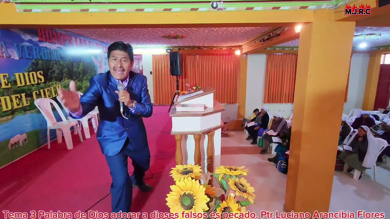 Tema 3 Adorar a dioses falsos es pecado. Ptr.Luciano Arancibia Flores 