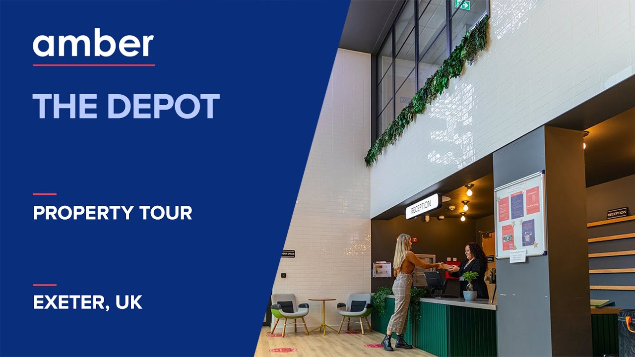 Property Tour | The Depot | Best Student Accommodations in Exeter | UK | amber