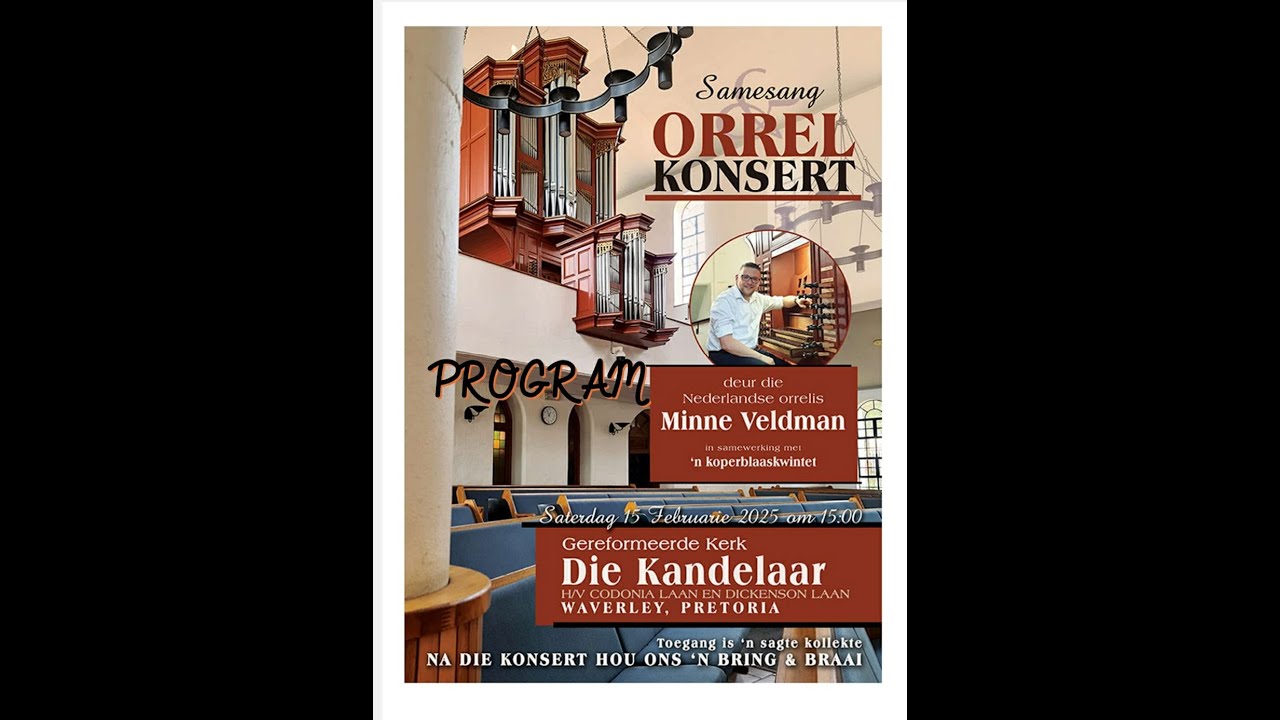 Orrel konsert met Minne Veldman en koperblasers