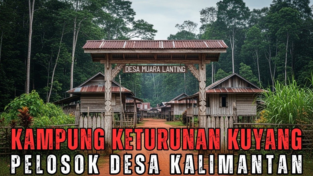 MENGERIKAN HOROR BANGET TINGGAL DI SINI !! KAMPUNG ANGKER KETURUNAN KUYANG PELOSOK DESA KALIMANTAN