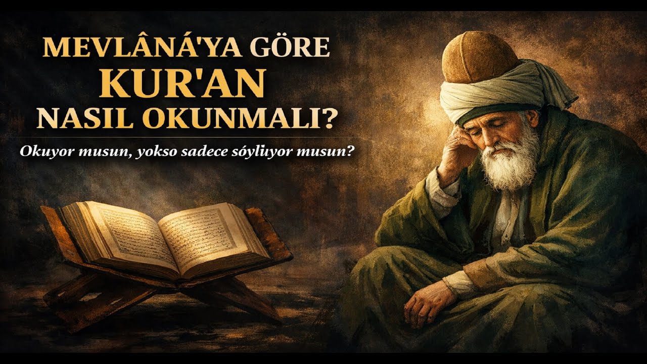 Kur’an’ı Sadece Okuyor musunuz, Yoksa Anlıyor musunuz? - Mevlâna’nın Sert Uyarısı