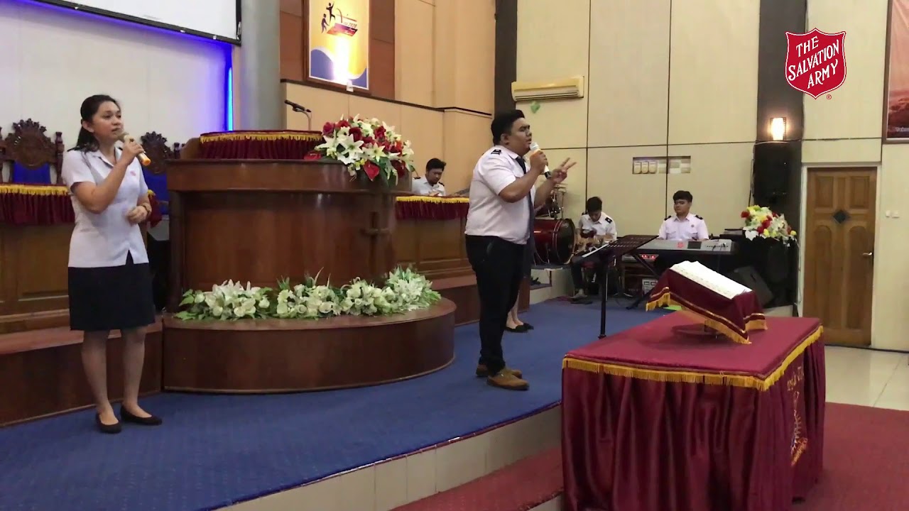 Ibadah Kesucian Gereja Bala Keselamatan Korps 1 Palu (19 April 2020)