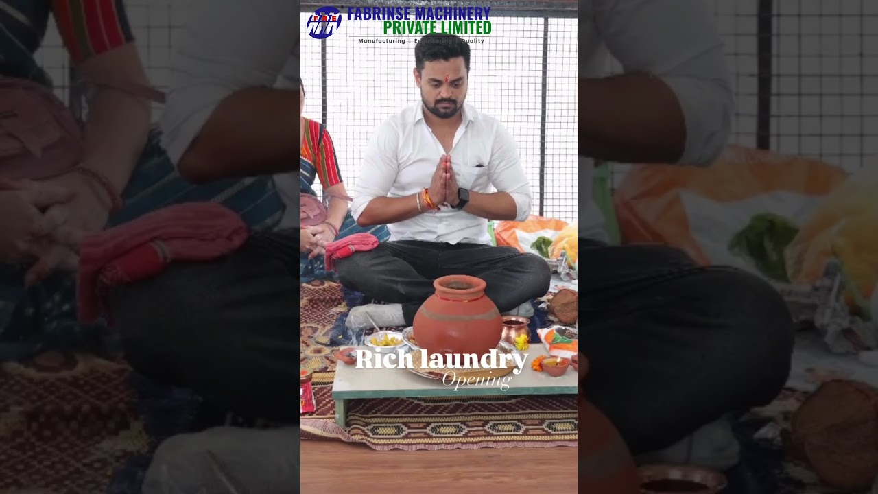 Steam Iron Machine At Rich Laundry Udaipur Rajasthan. Automatic Boiler with 2 Table & 2 Iron..