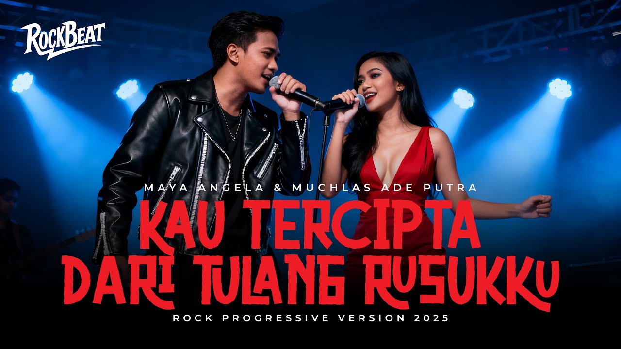 KAU TERCIPTA DARI TULANG RUSUKKU - Maya Angela & Muchlas Ade Putra Cover with Lyric