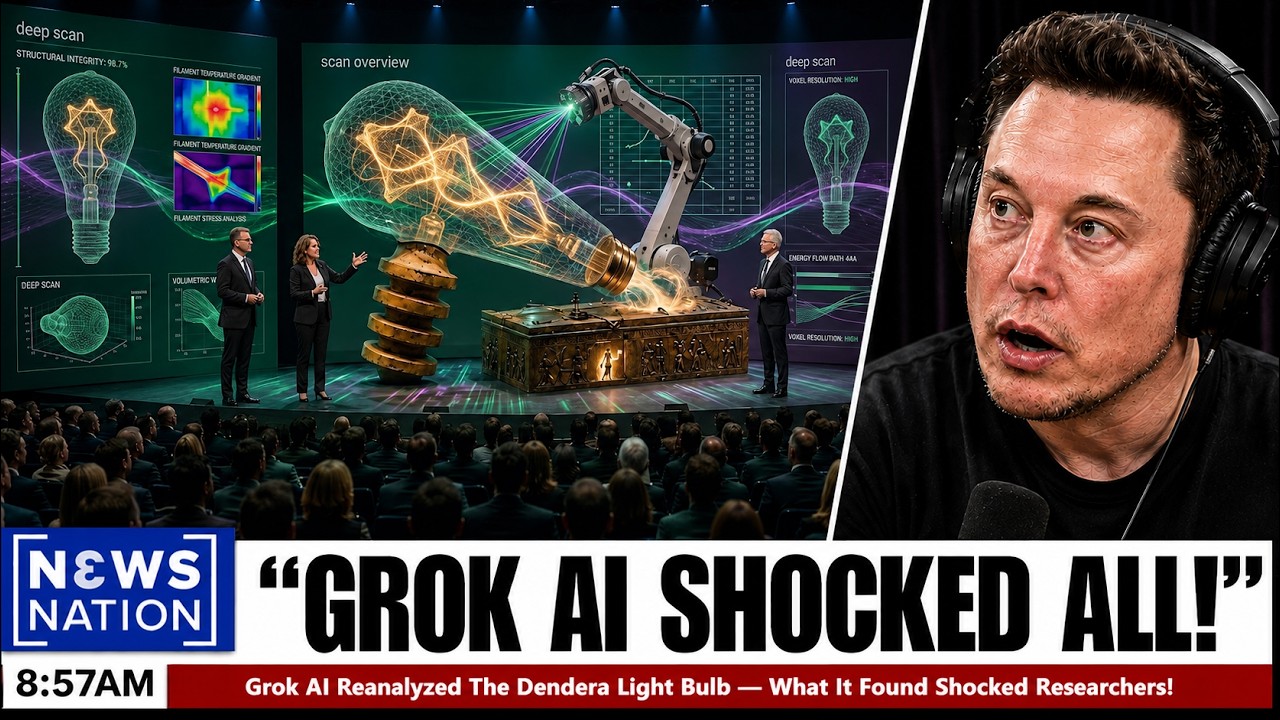 Grok AI Reanalyzed the Dendera Light Bulb in Egypt &mdash; What It Found Shocked Researchers!