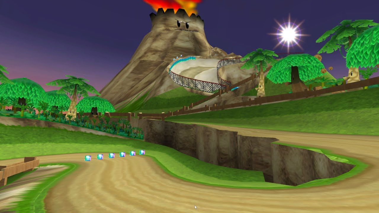 DK Mountain but it's Maka Wuhu (Mario Kart Wii)