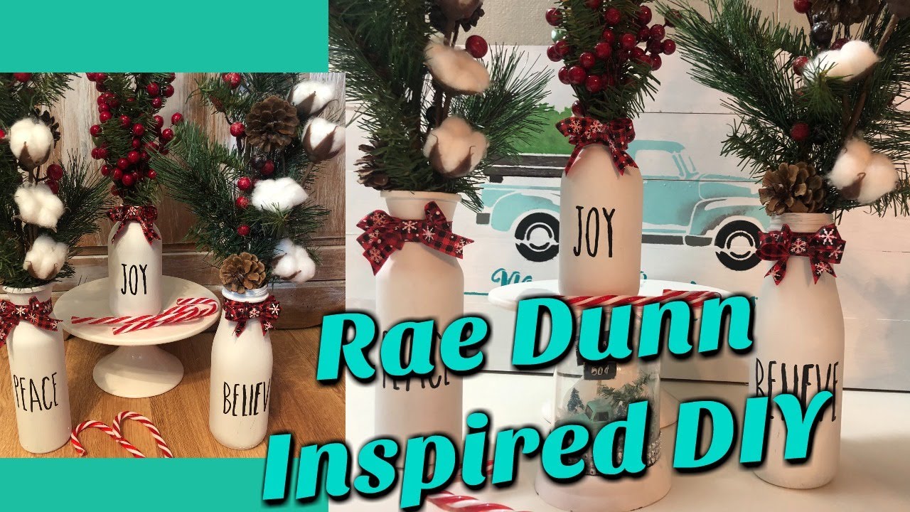 Rae Dunn Inspired Christmas DIY