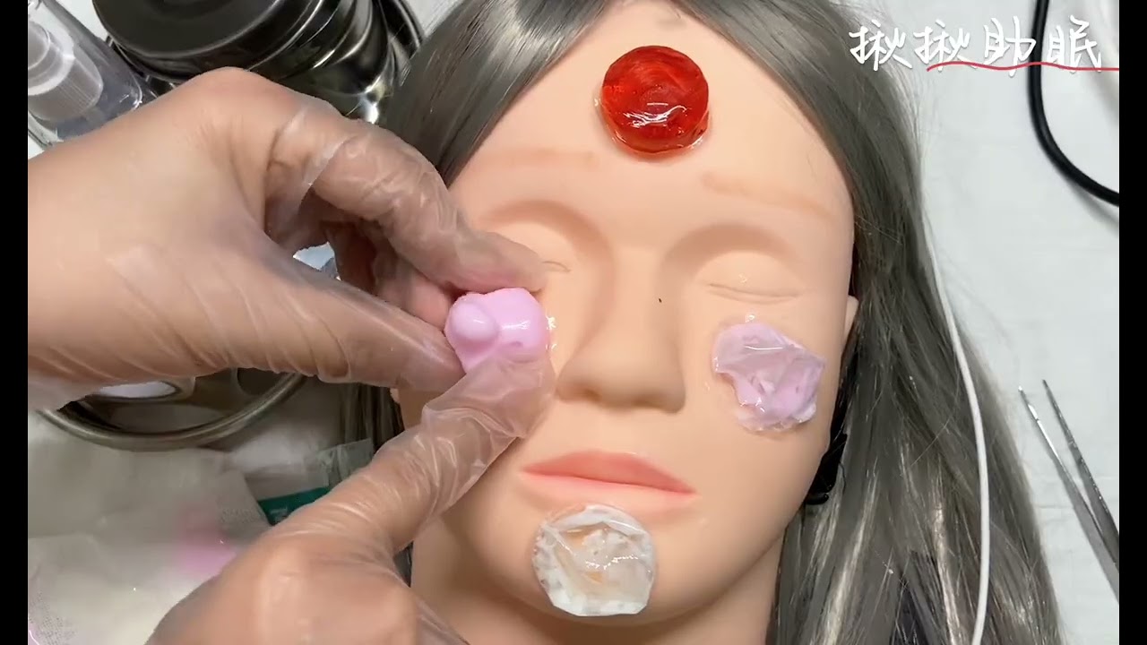 ASMR助眠 模拟美容室为你挤大痘痘#asmr助眠视频 #声控助眠 #解压 #声控解压 #助眠