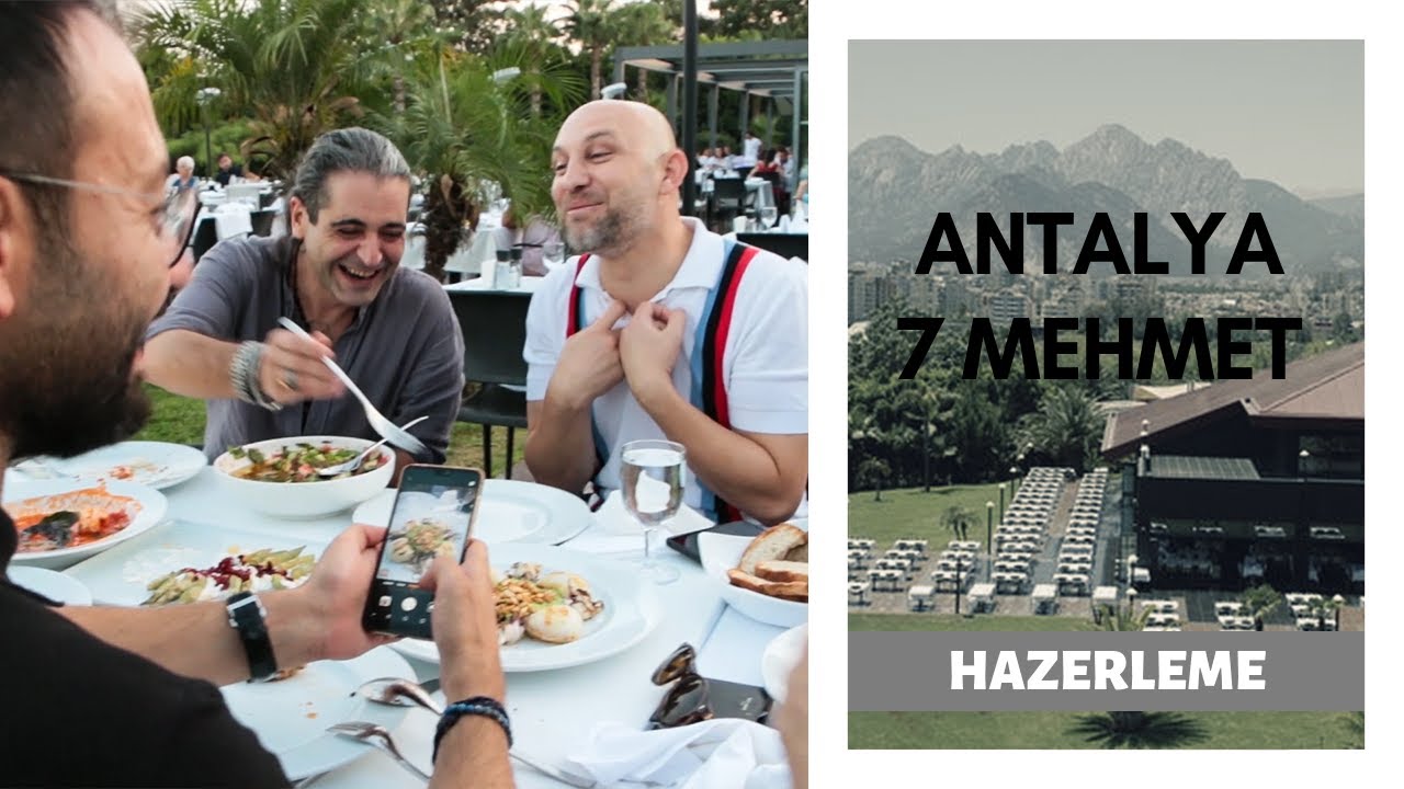 Antalya’nın En Müthiş Restoranlarından 7 Mehmet’deyiz!