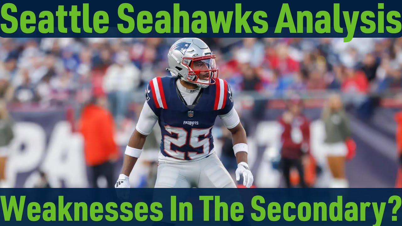 What are the weaknesses of the Patriots' secondary that the Seahawks can exploit?
