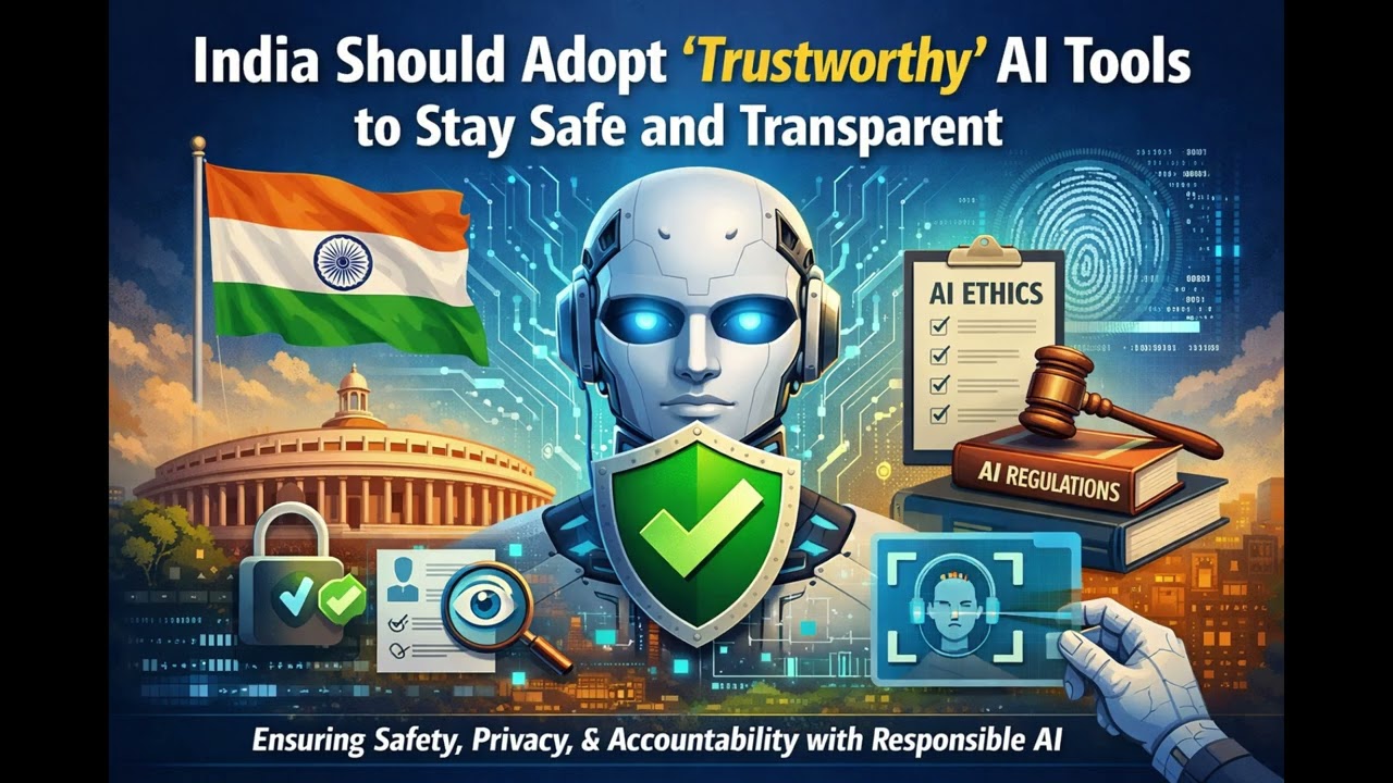 India Should Adopt ‘Trustworthy’ AI Tools to Stay Safe and Transparent