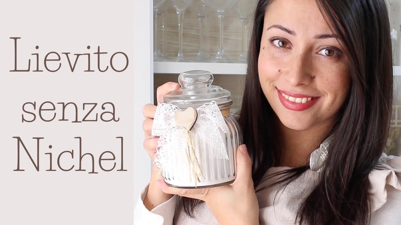 LIEVITO Naturale SENZA NICHEL fatto in casa ⭐️ Ricetta Facile ❤️