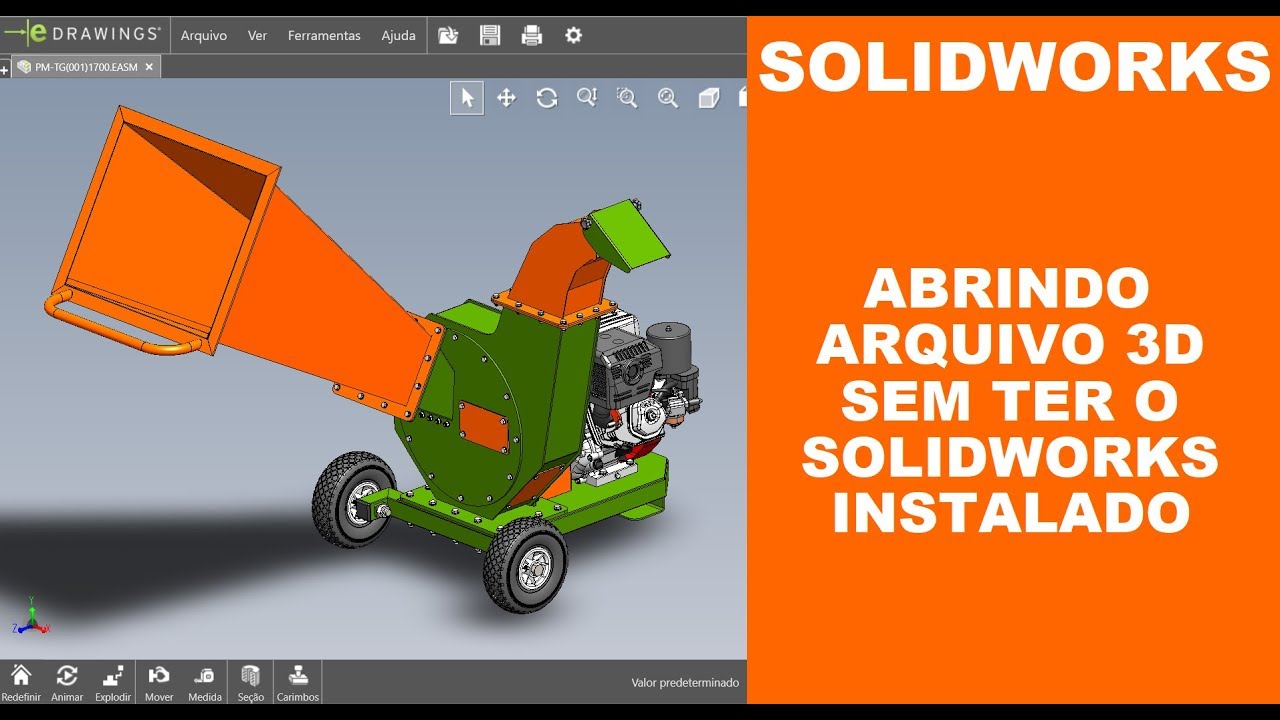 SOLIDWORKS | SALVANDO ARQUIVO 3D DO SOLIDWORKS EM FORMATO PARA ENVIAR PARA CLIENTES, CHEFE E AMIGOS