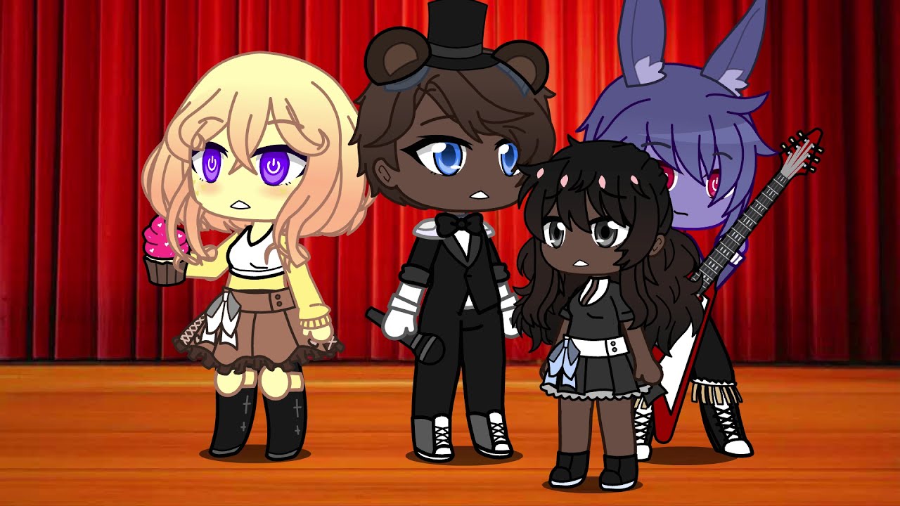 FNAF 1 REUNITES WITH THEIR PARENTS | Gacha Club Skit