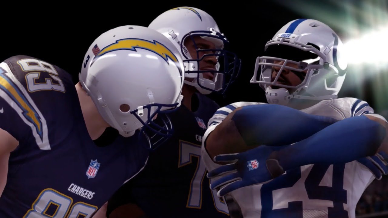 Madden 25 PS4 Gameplay Player Franchise - Prototype London Bridges Stunts on Chargers